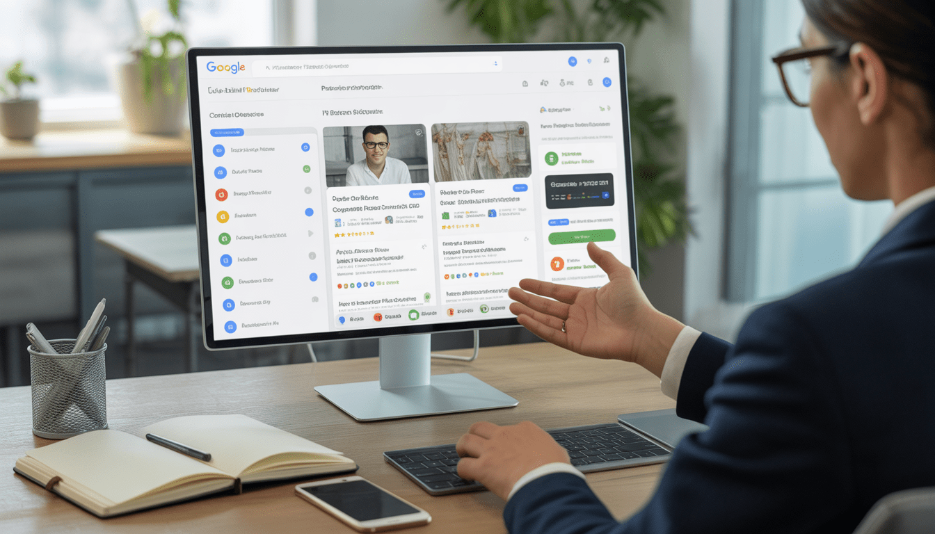 Comment optimiser votre présence avec fiche Google Business Profile ? 1 Comment optimiser votre présence avec fiche google business profile ? - Yvan Sientzoff Consultant