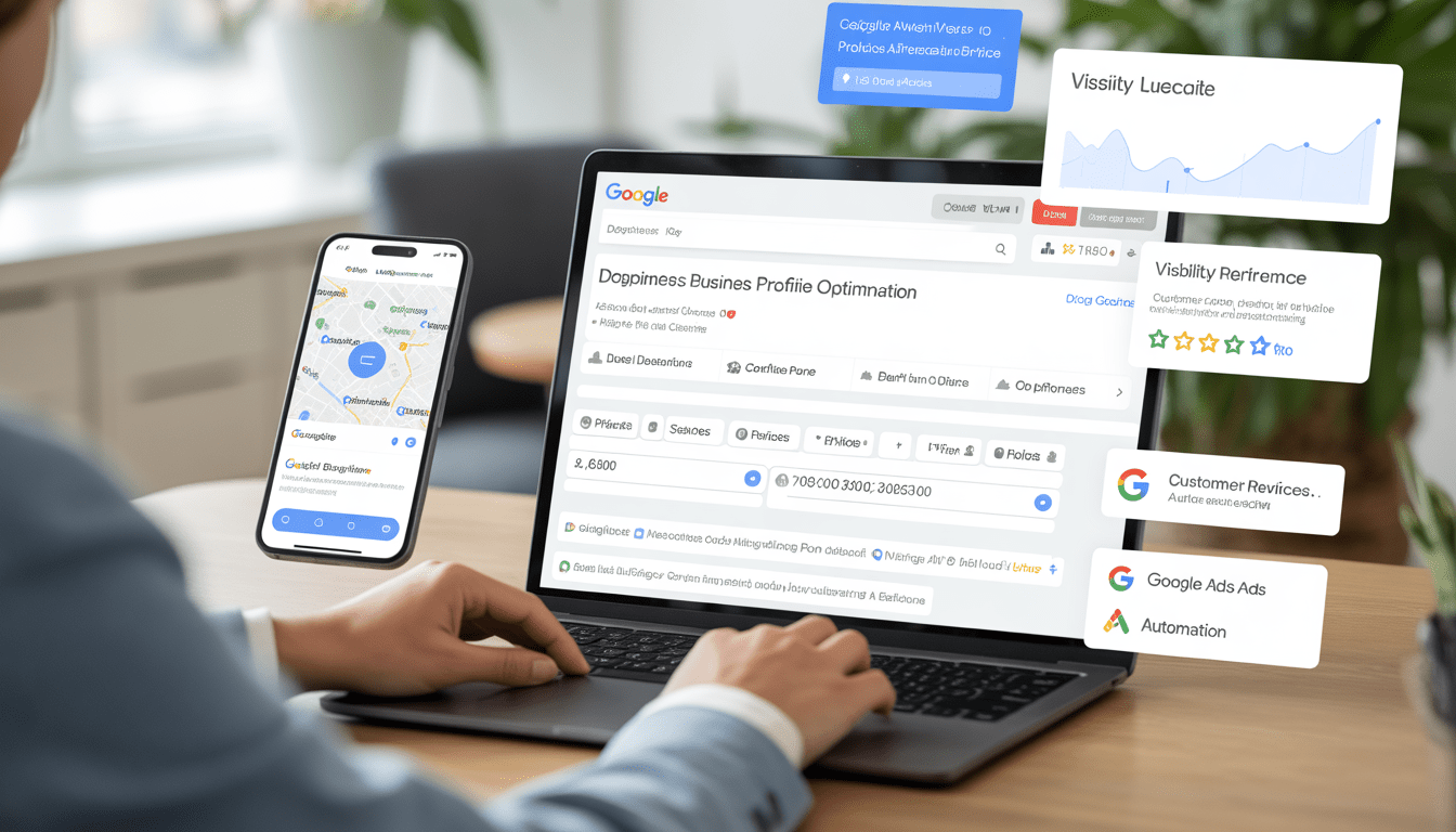 Comment optimiser votre présence avec fiche google business profile ? - Yvan Sientzoff Consultant