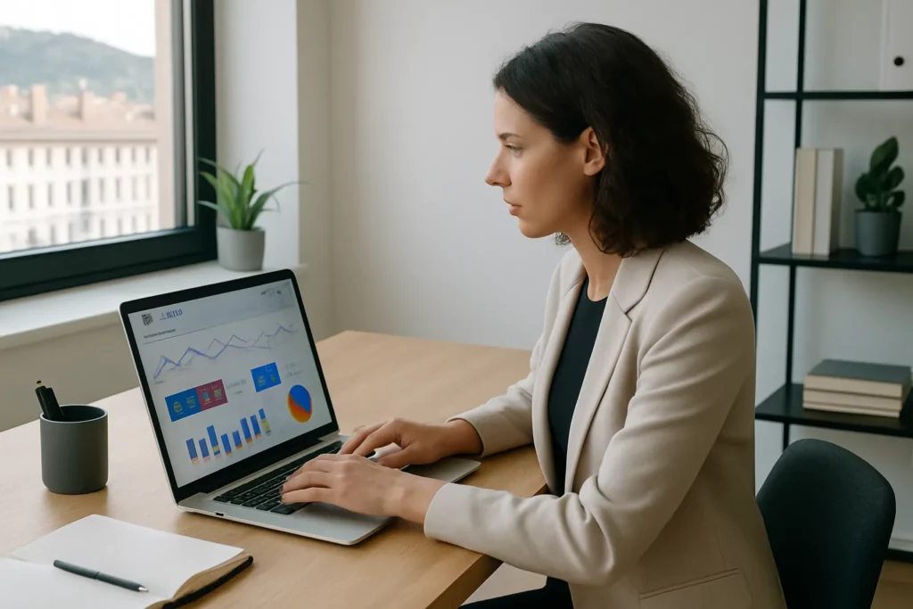 Consultant freelance analysant un tarif Google Ads pour une TPE lyonnaise